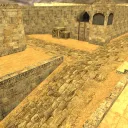Mapa de_dust2_long_2012 de Counter-Strike 1.6, vista 1