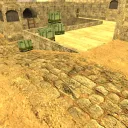 Mapa de_dust2_long_2012 de Counter-Strike 1.6, vista 2