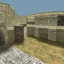 Mapa de_azdust2 de Counter-Strike 1.6, vista 1