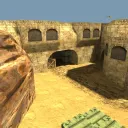 Mapa de_dust2 de Counter-Strike 1.6, vista 1